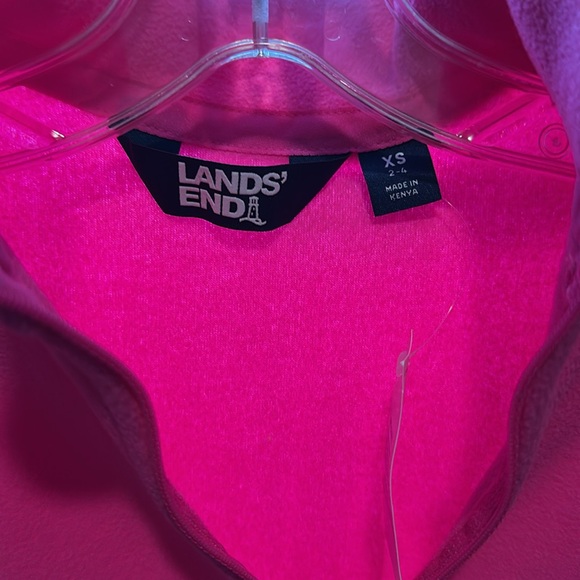 NWT Lands End quarter zip - Picture 4 of 5